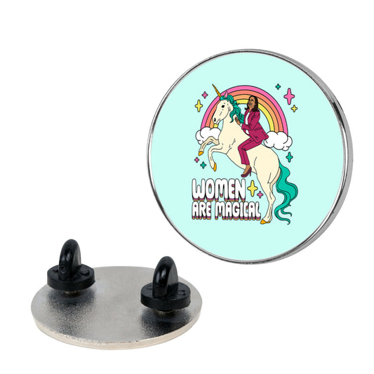 Women are Magical Kamala Harris Unicorn Pin