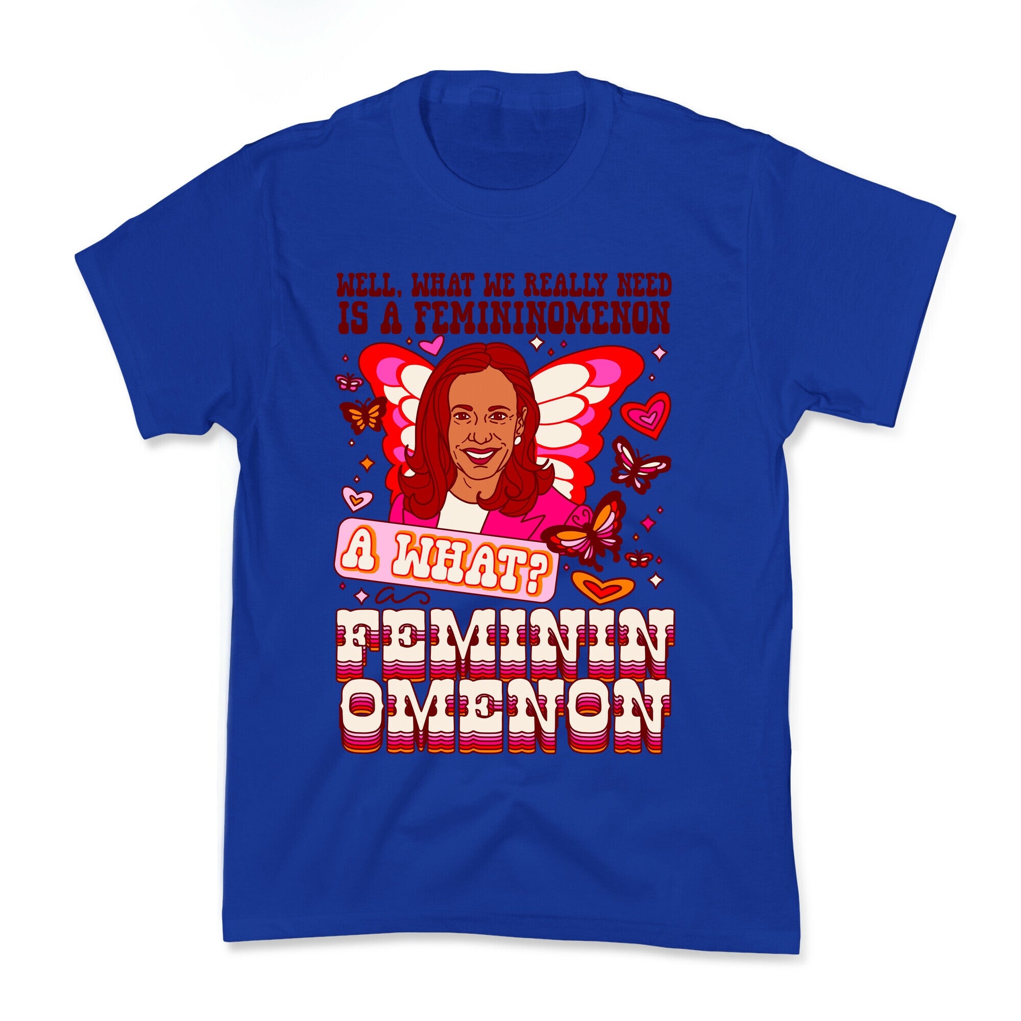 Kamala Harris A Femininomenon Kids Tee