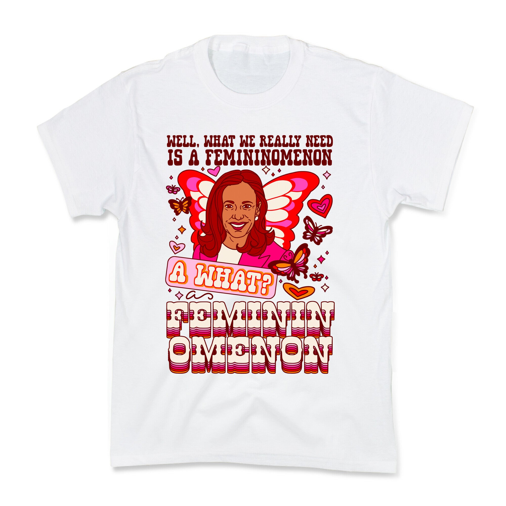 Kamala Harris A Femininomenon Kids Tee