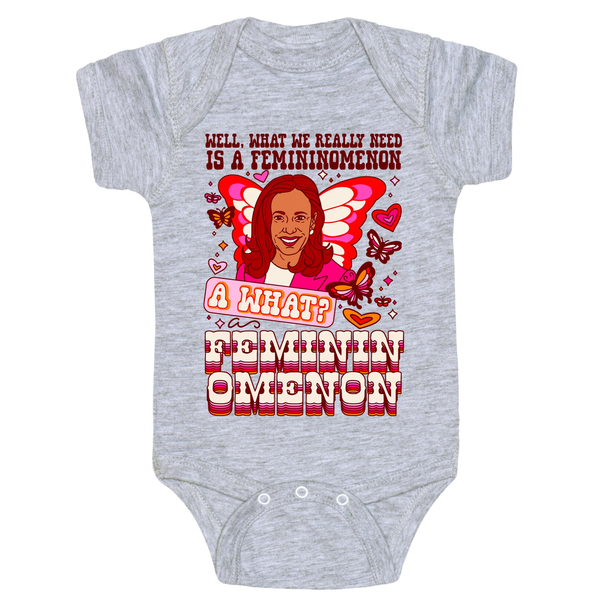 Kamala Harris A Femininomenon Baby One-Piece