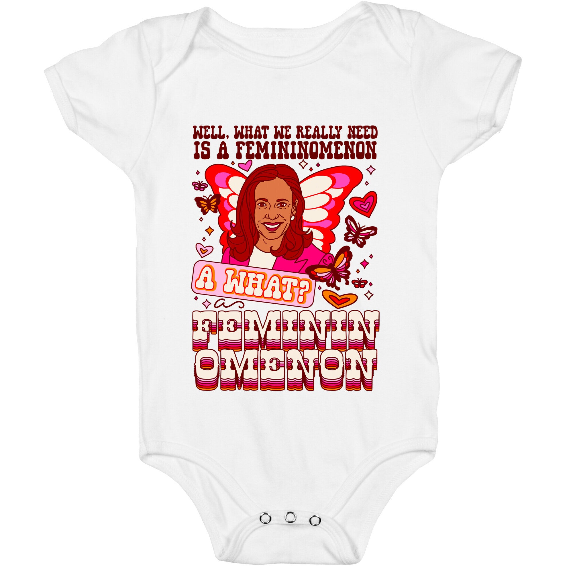 Kamala Harris A Femininomenon Baby One-Piece