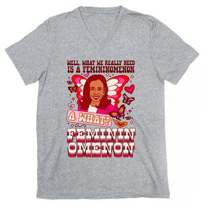 Kamala Harris A Femininomenon V-Neck