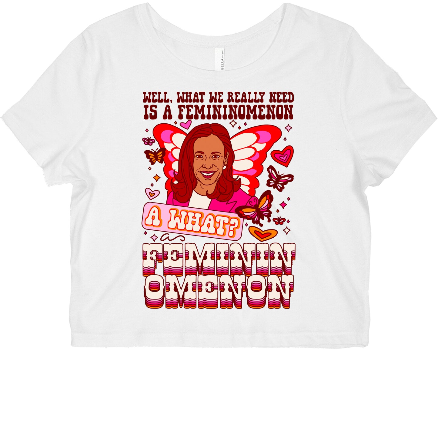 Kamala Harris A Femininomenon Graphic Baby Tee