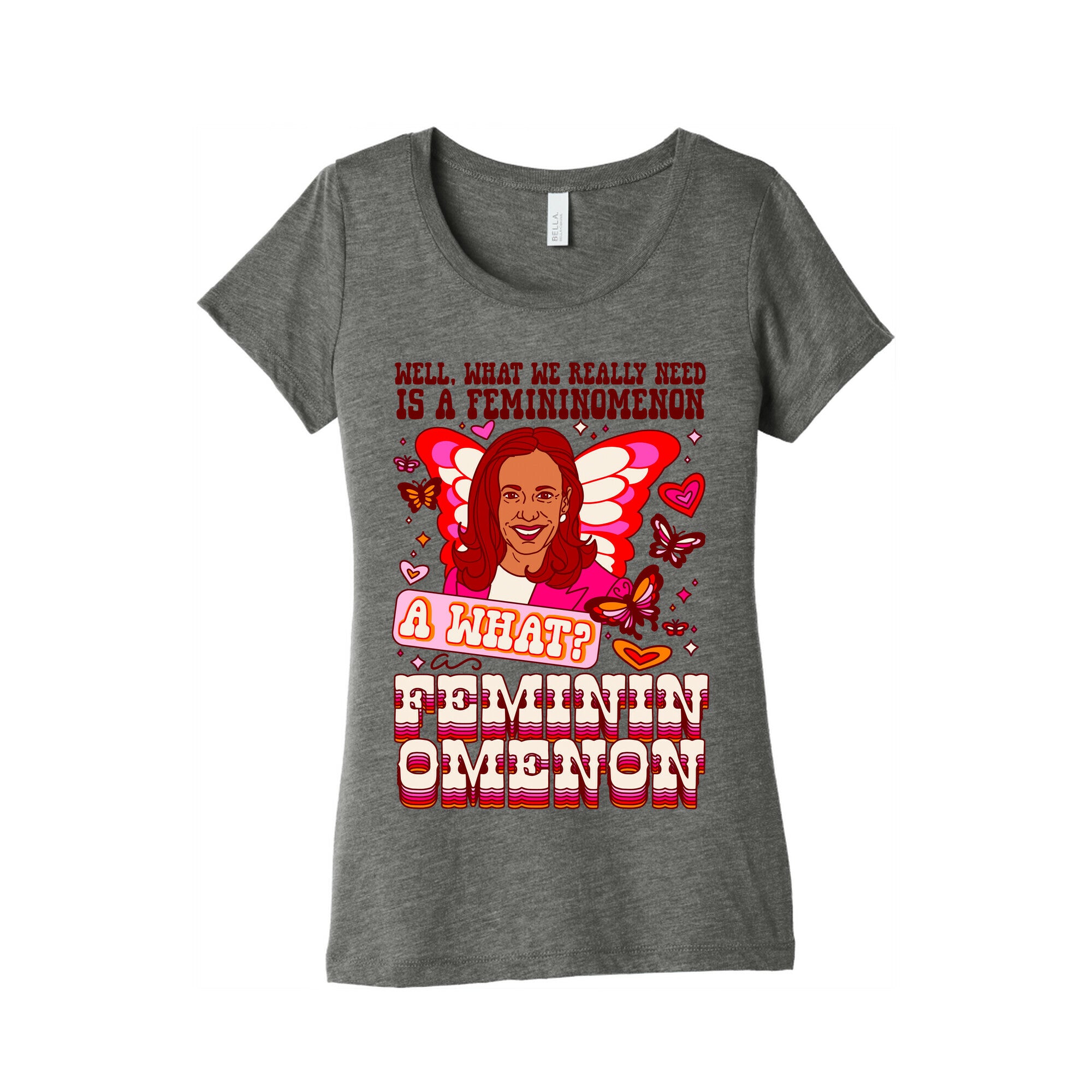 Kamala Harris A Femininomenon Womens Triblend Tee