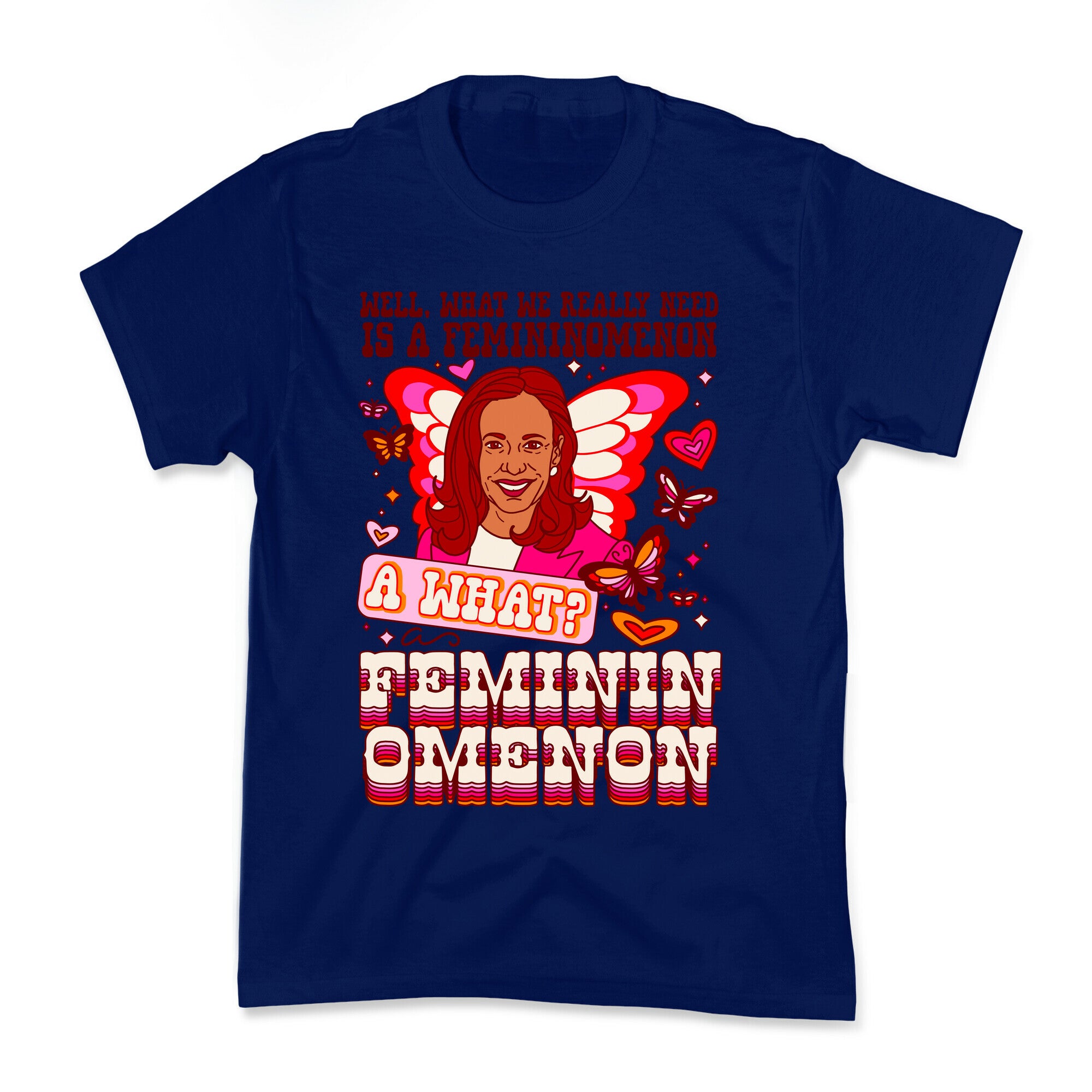 Kamala Harris A Femininomenon Kids Tee