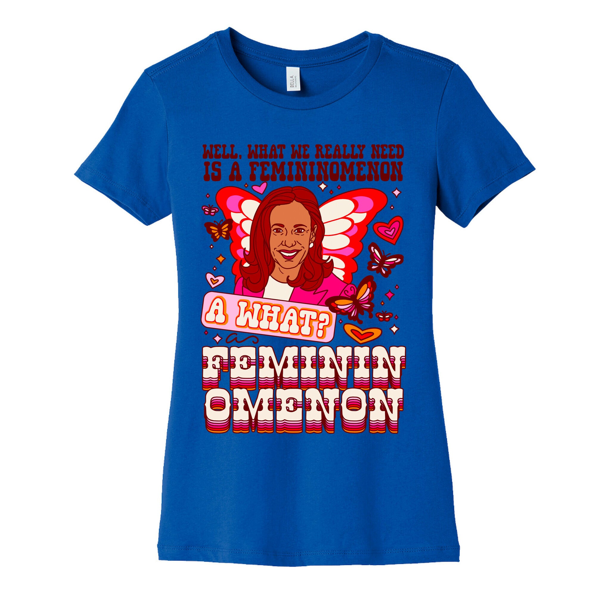 Kamala Harris A Femininomenon Womens Cotton Tee