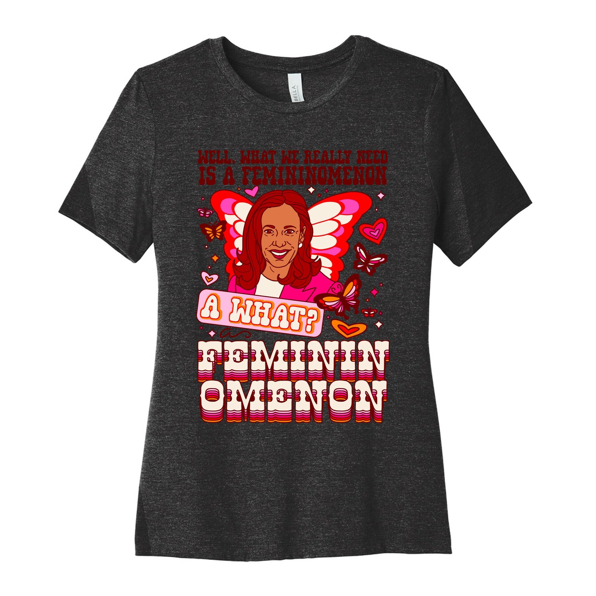 Kamala Harris A Femininomenon Womens Cotton Tee