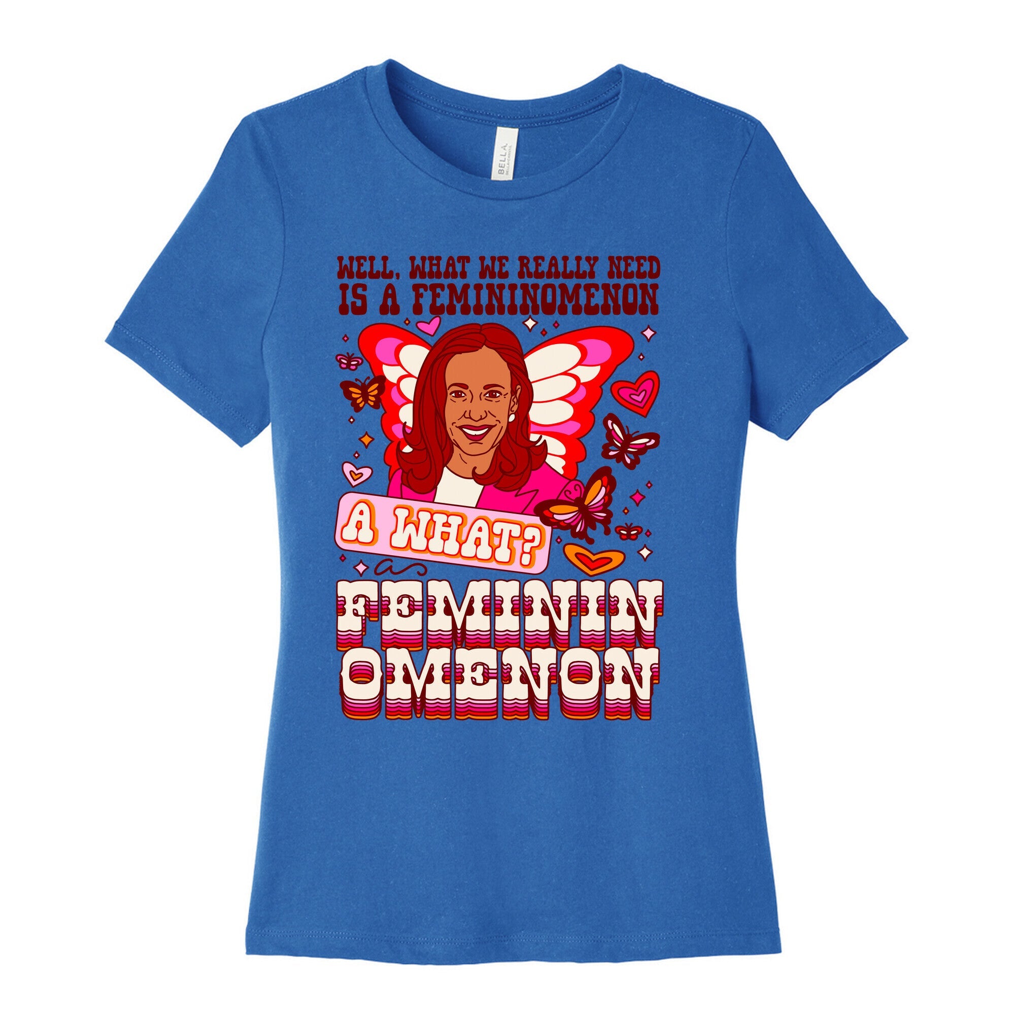 Kamala Harris A Femininomenon Womens Cotton Tee