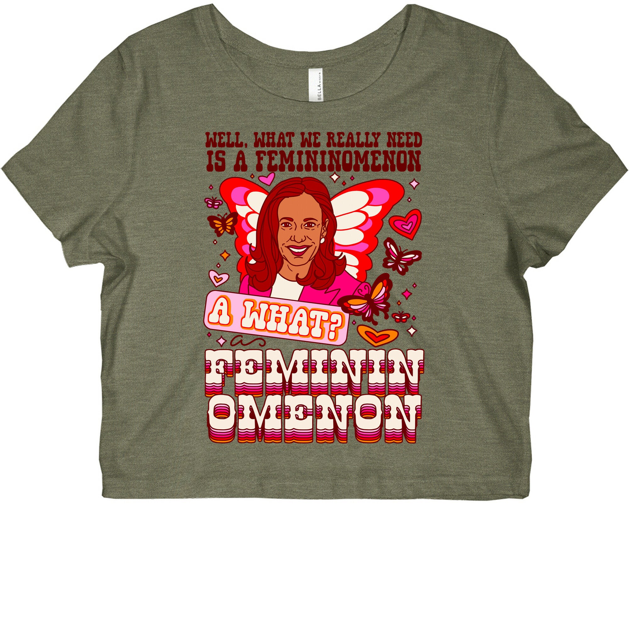 Kamala Harris A Femininomenon Graphic Baby Tee