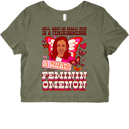 Kamala Harris A Femininomenon Graphic Baby Tee