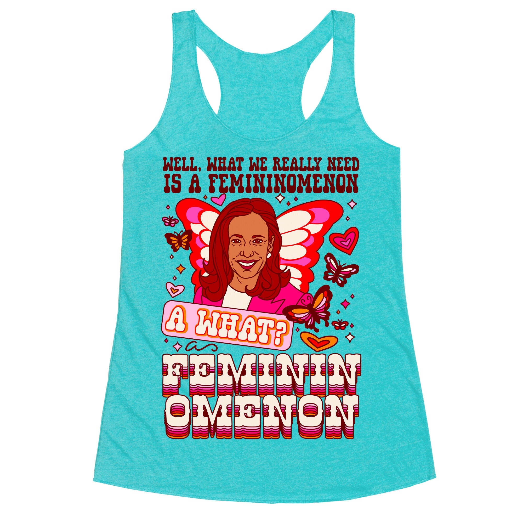 Kamala Harris A Femininomenon Racerback Tank