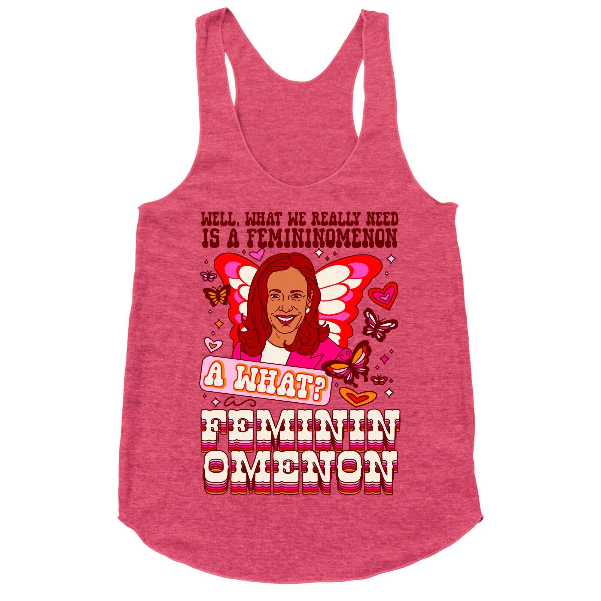 Kamala Harris A Femininomenon Racerback Tank