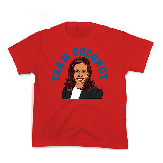 Team Coconut Kamala Harris Kids Tee