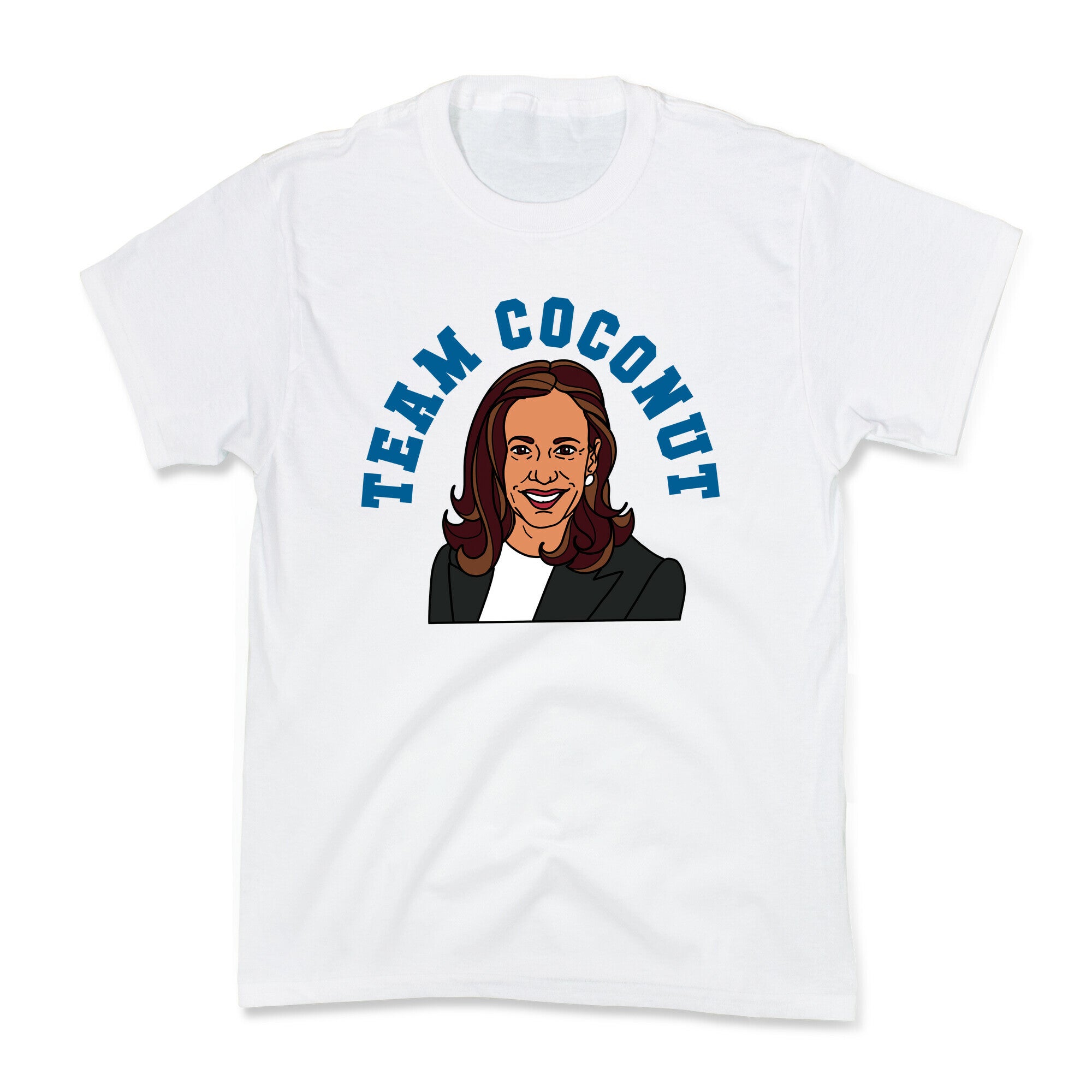 Team Coconut Kamala Harris Kids Tee