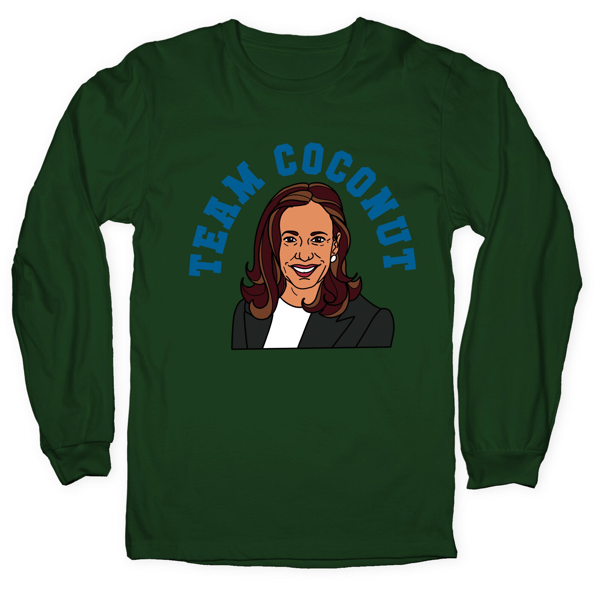 Team Coconut Kamala Harris Longsleeve Tee