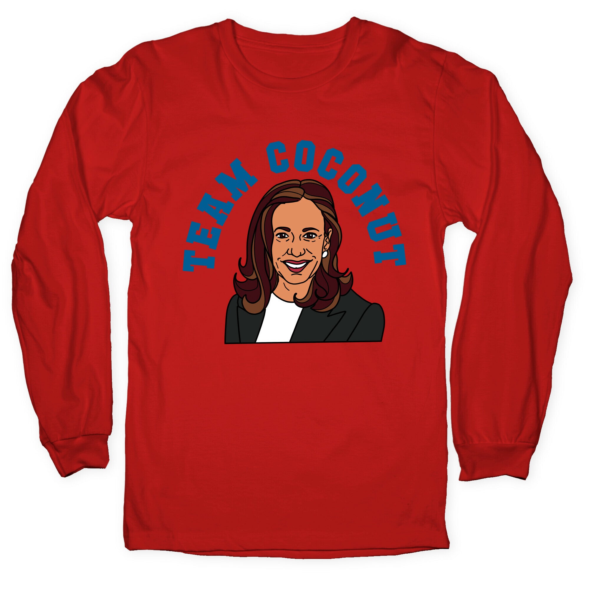 Team Coconut Kamala Harris Longsleeve Tee