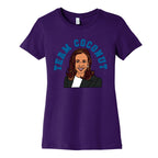 Team Coconut Kamala Harris Womens Cotton Tee