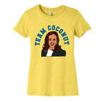 Team Coconut Kamala Harris Womens Cotton Tee