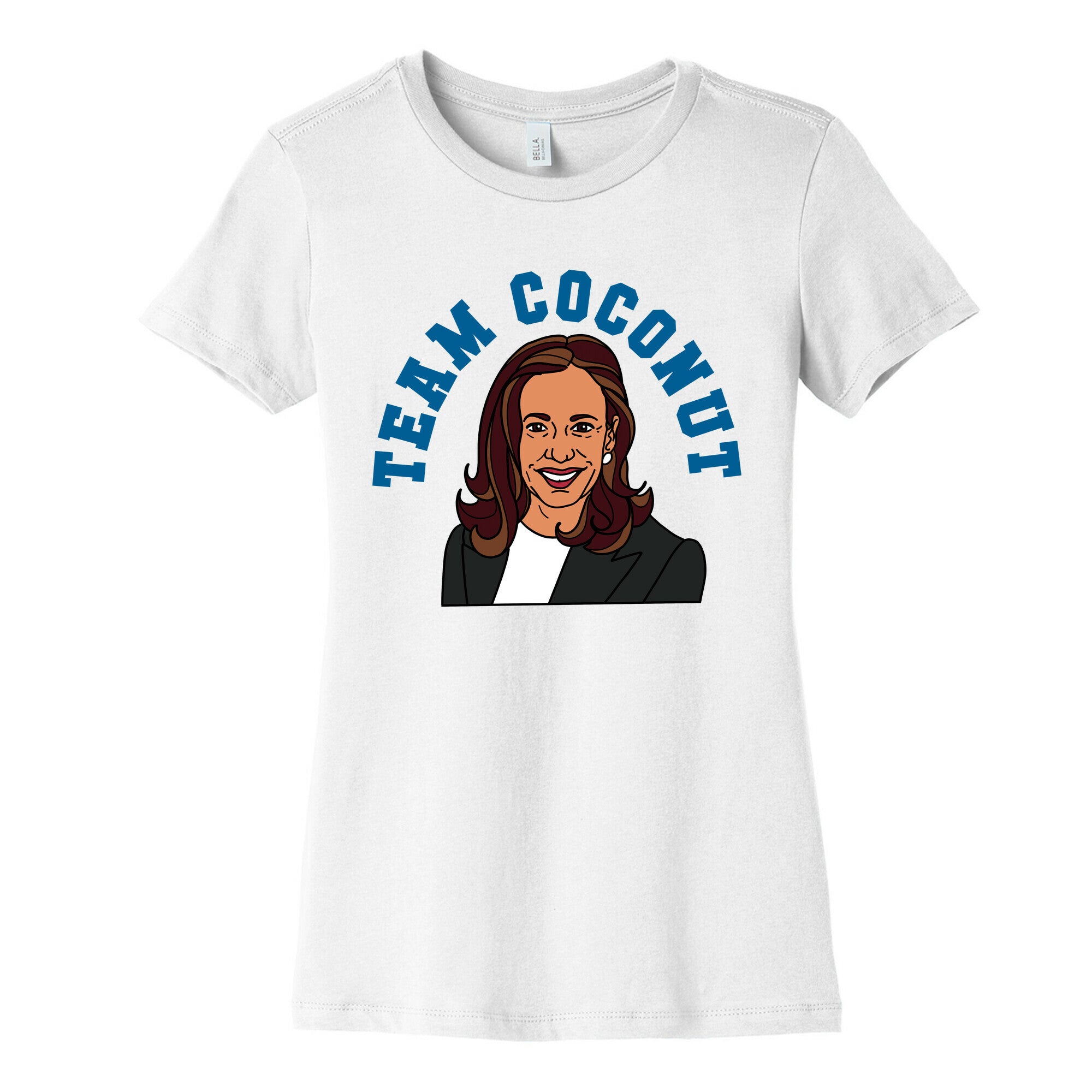 Team Coconut Kamala Harris Womens Cotton Tee