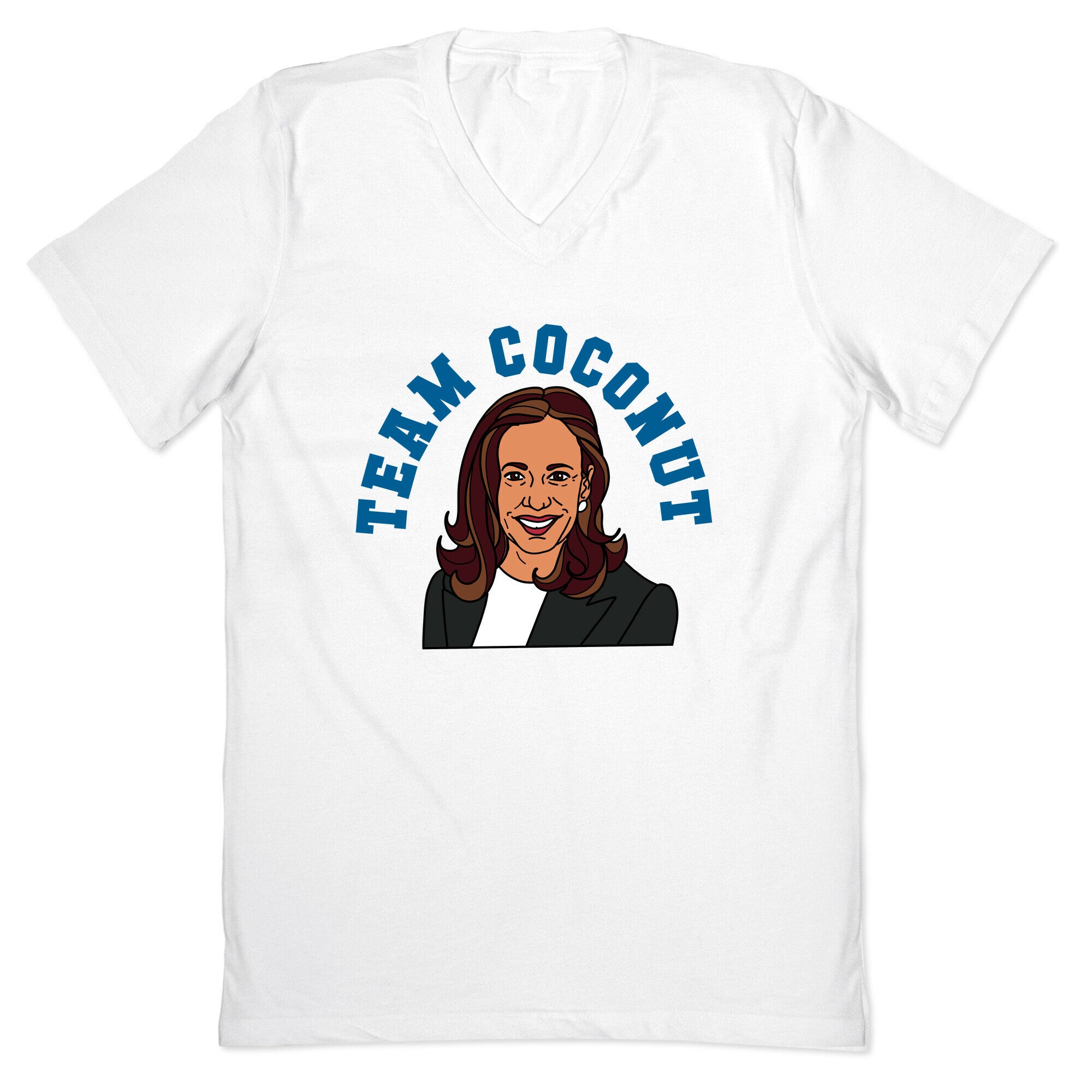 Team Coconut Kamala Harris V-Neck
