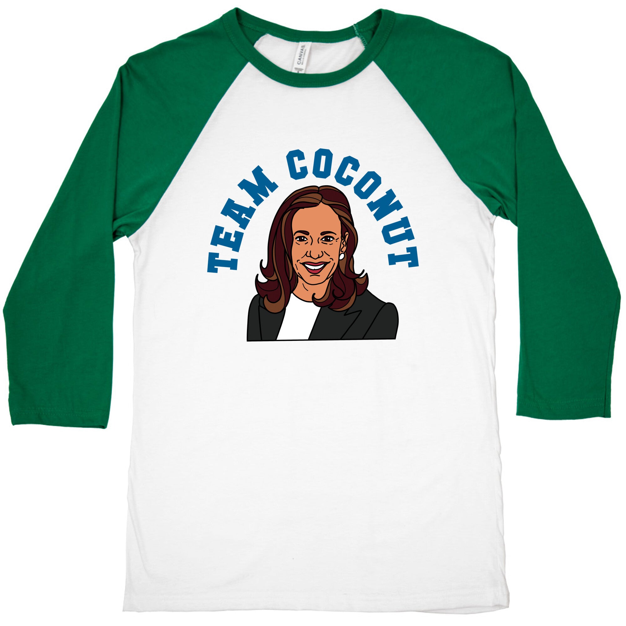 Team Coconut Kamala Harris Baseball Tee