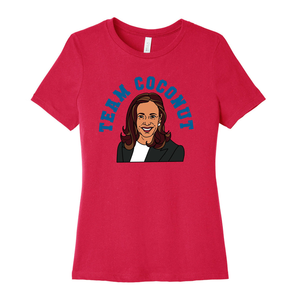 Team Coconut Kamala Harris Womens Cotton Tee