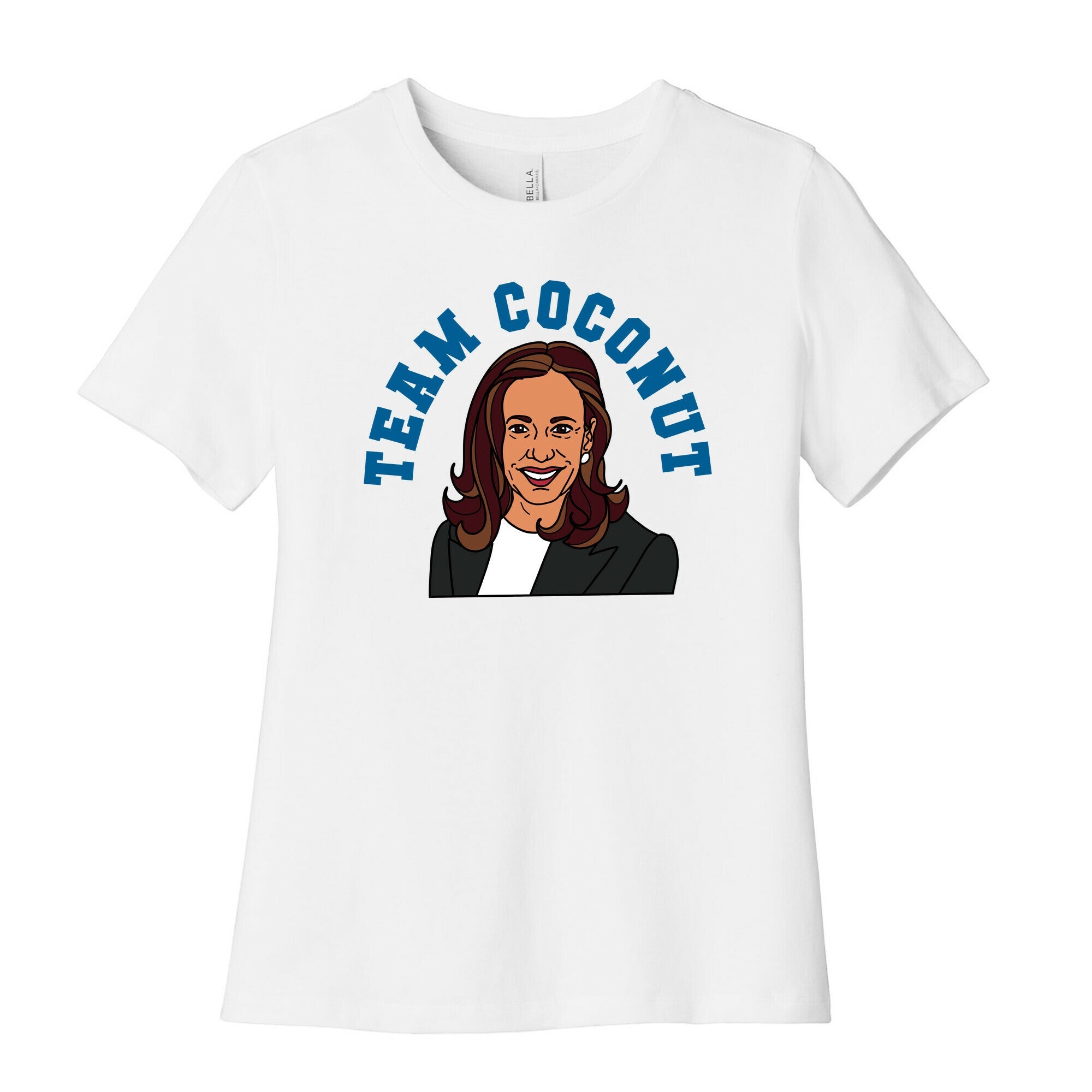 Team Coconut Kamala Harris Womens Cotton Tee