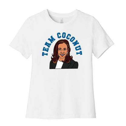 Team Coconut Kamala Harris Womens Cotton Tee