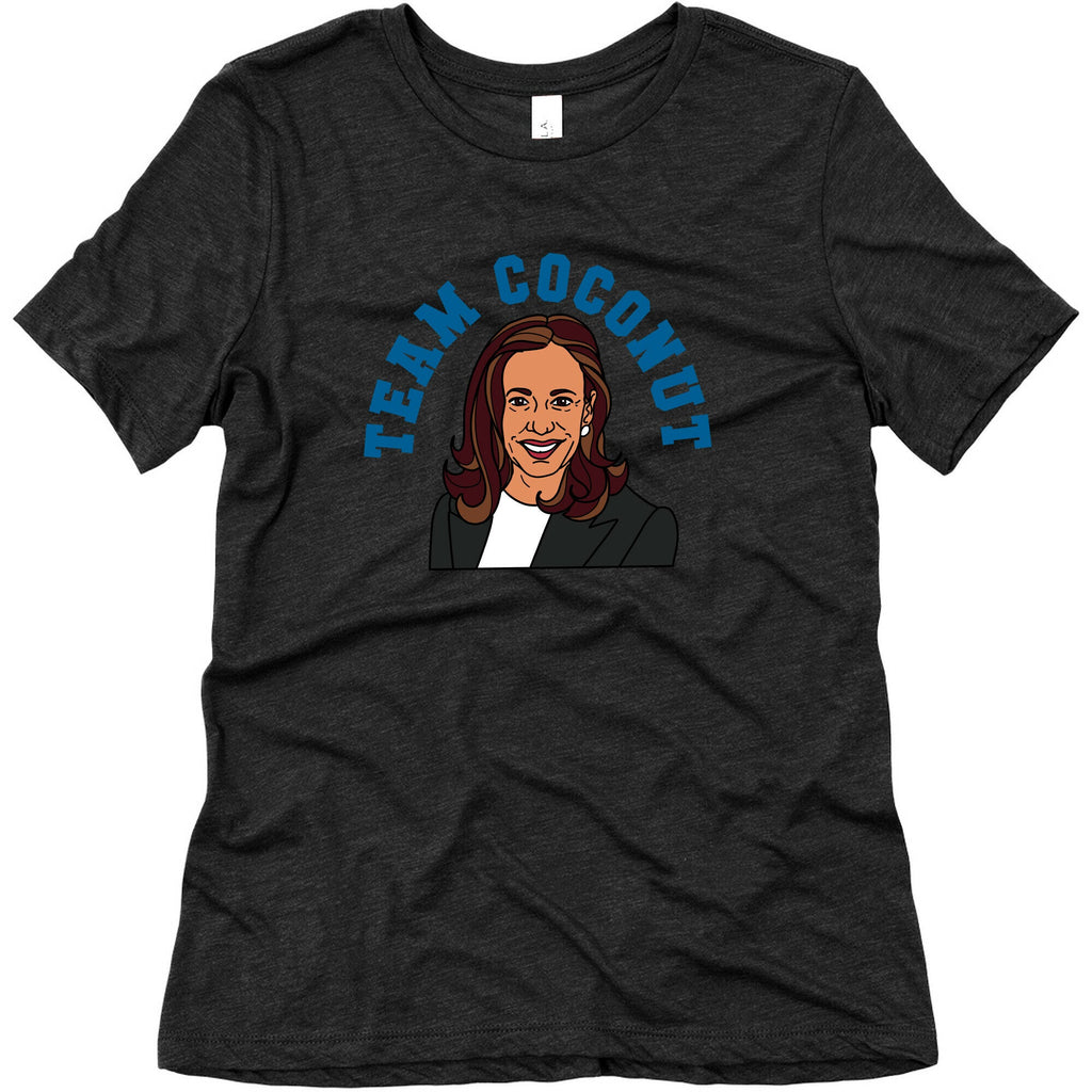 Team Coconut Kamala Harris Womens Triblend Tee