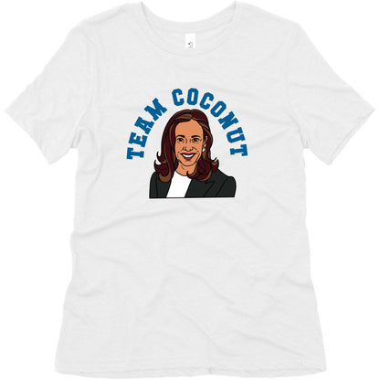 Team Coconut Kamala Harris Womens Triblend Tee