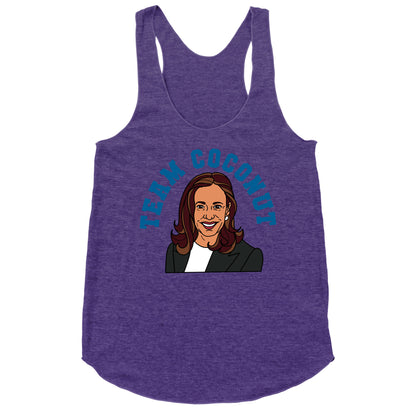 Team Coconut Kamala Harris Racerback Tank