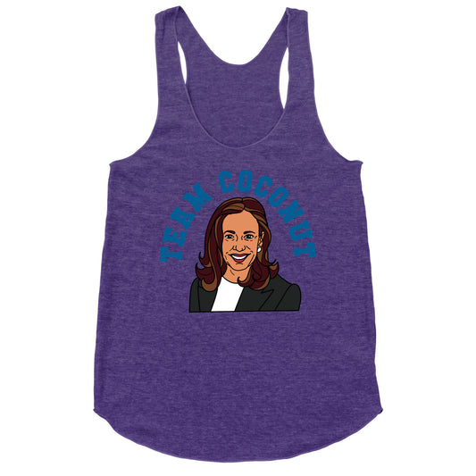 Team Coconut Kamala Harris Racerback Tank