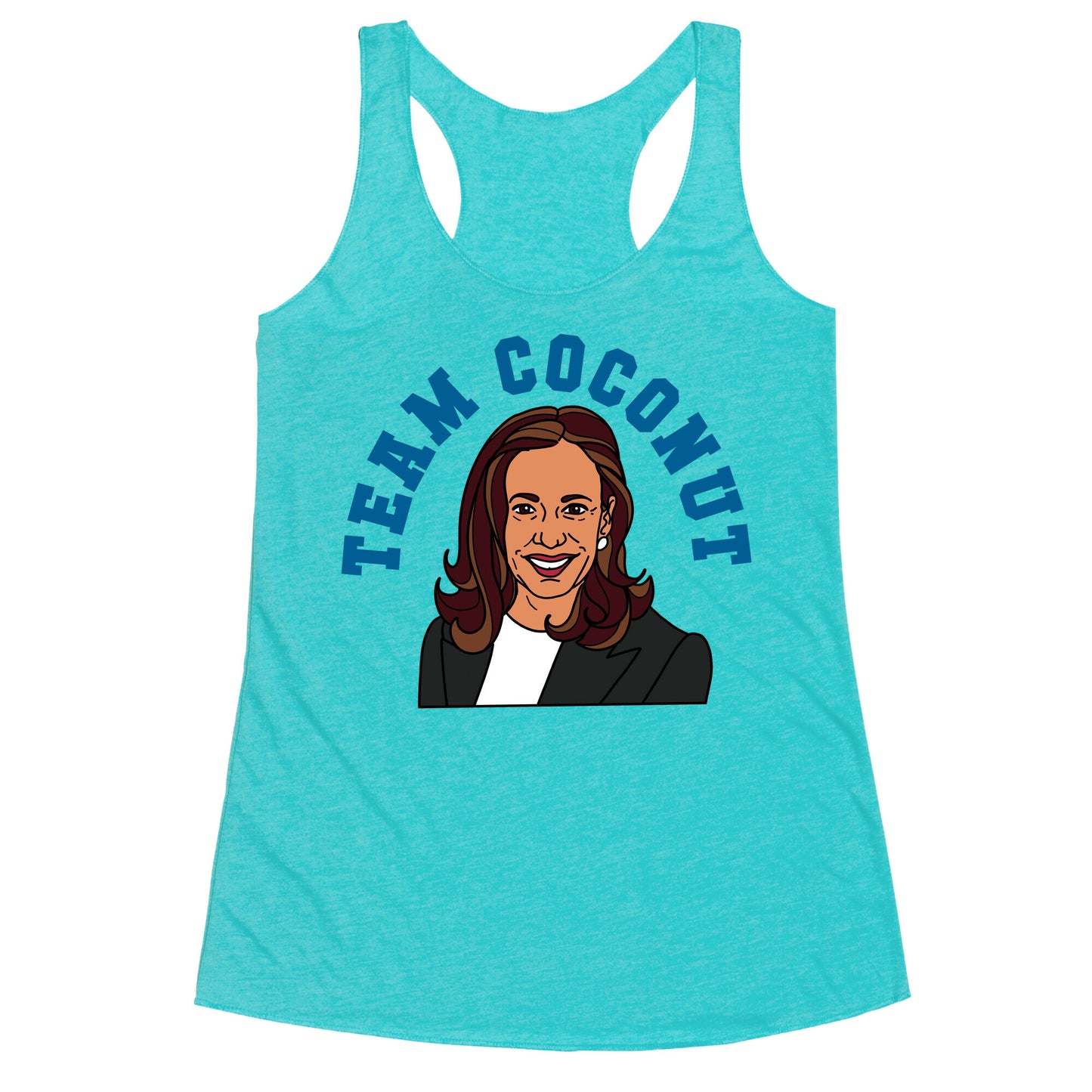 Team Coconut Kamala Harris Racerback Tank