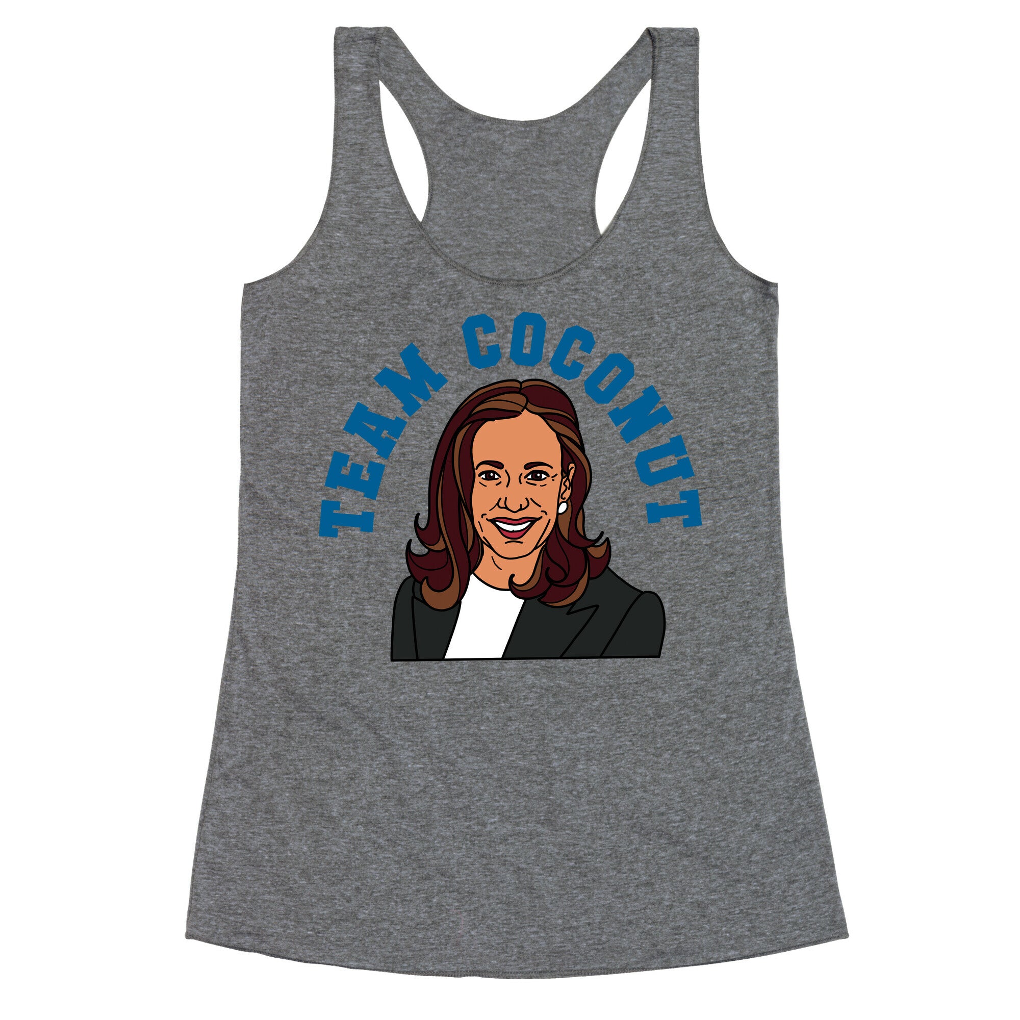 Team Coconut Kamala Harris Racerback Tank