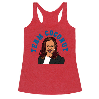 Team Coconut Kamala Harris Racerback Tank