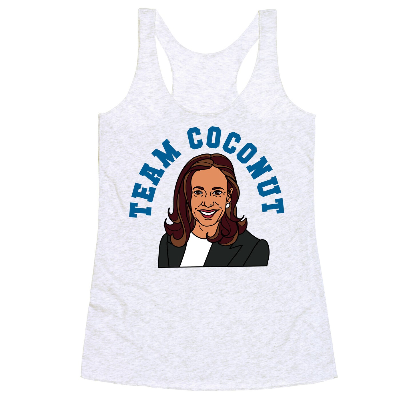 Team Coconut Kamala Harris Racerback Tank