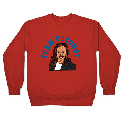 Team Coconut Kamala Harris Crewneck Sweatshirt