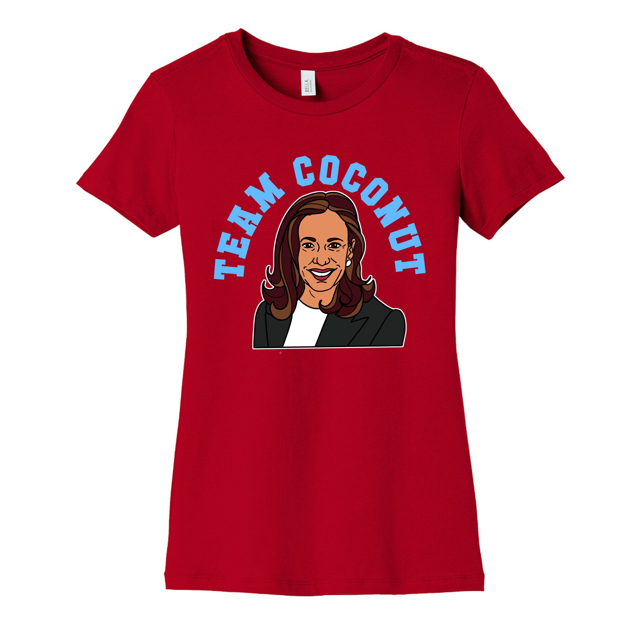 Team Coconut Kamala Harris Womens Cotton Tee