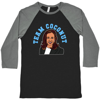 Team Coconut Kamala Harris Baseball Tee