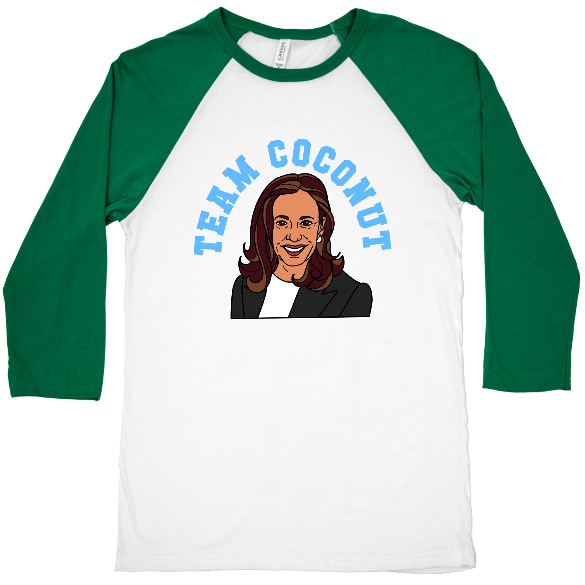 Team Coconut Kamala Harris Baseball Tee