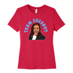 Team Coconut Kamala Harris Womens Cotton Tee