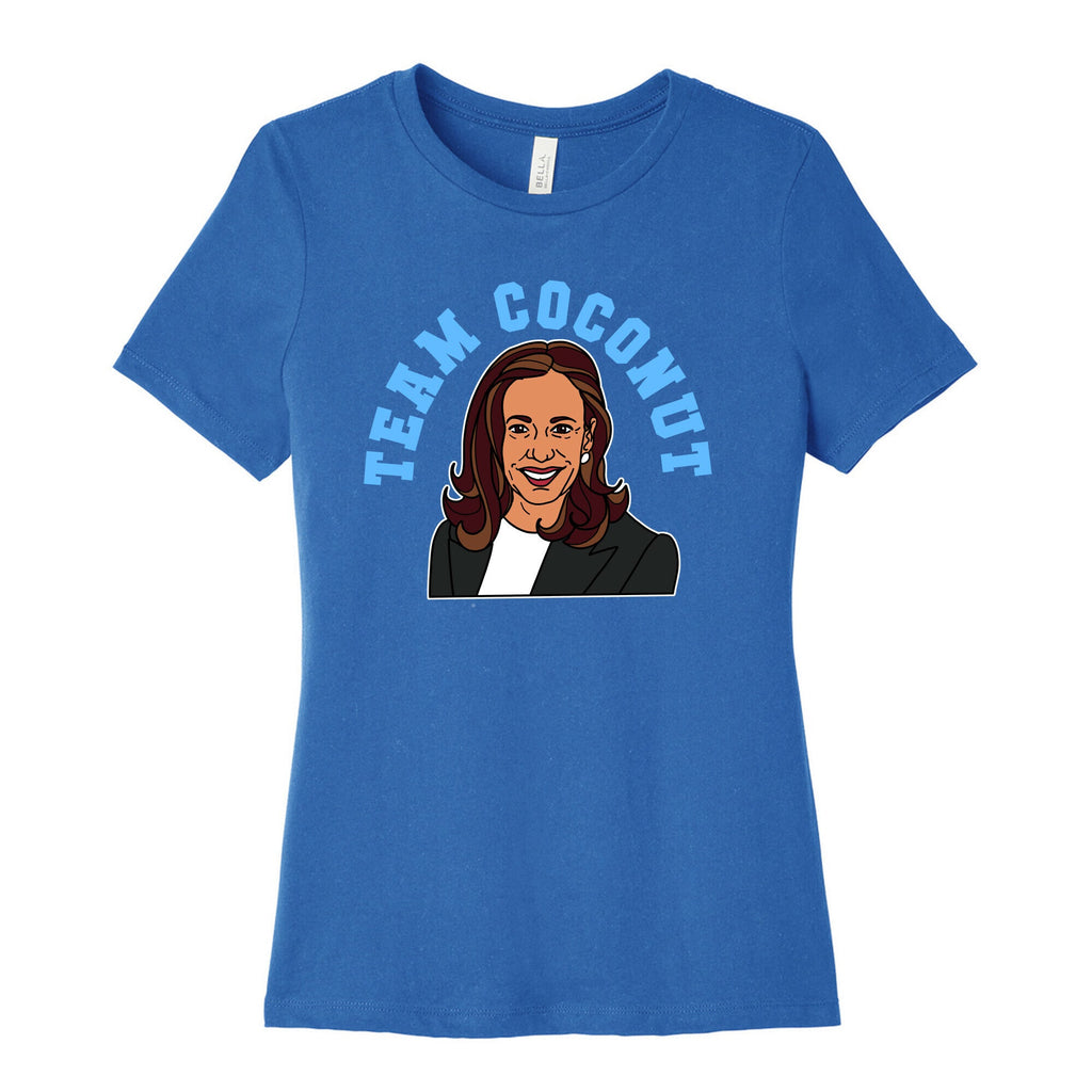 Team Coconut Kamala Harris Womens Cotton Tee