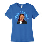 Team Coconut Kamala Harris Womens Cotton Tee