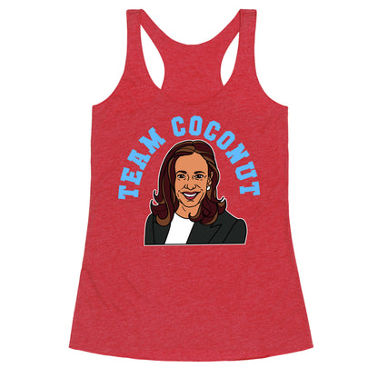 Team Coconut Kamala Harris Racerback Tank