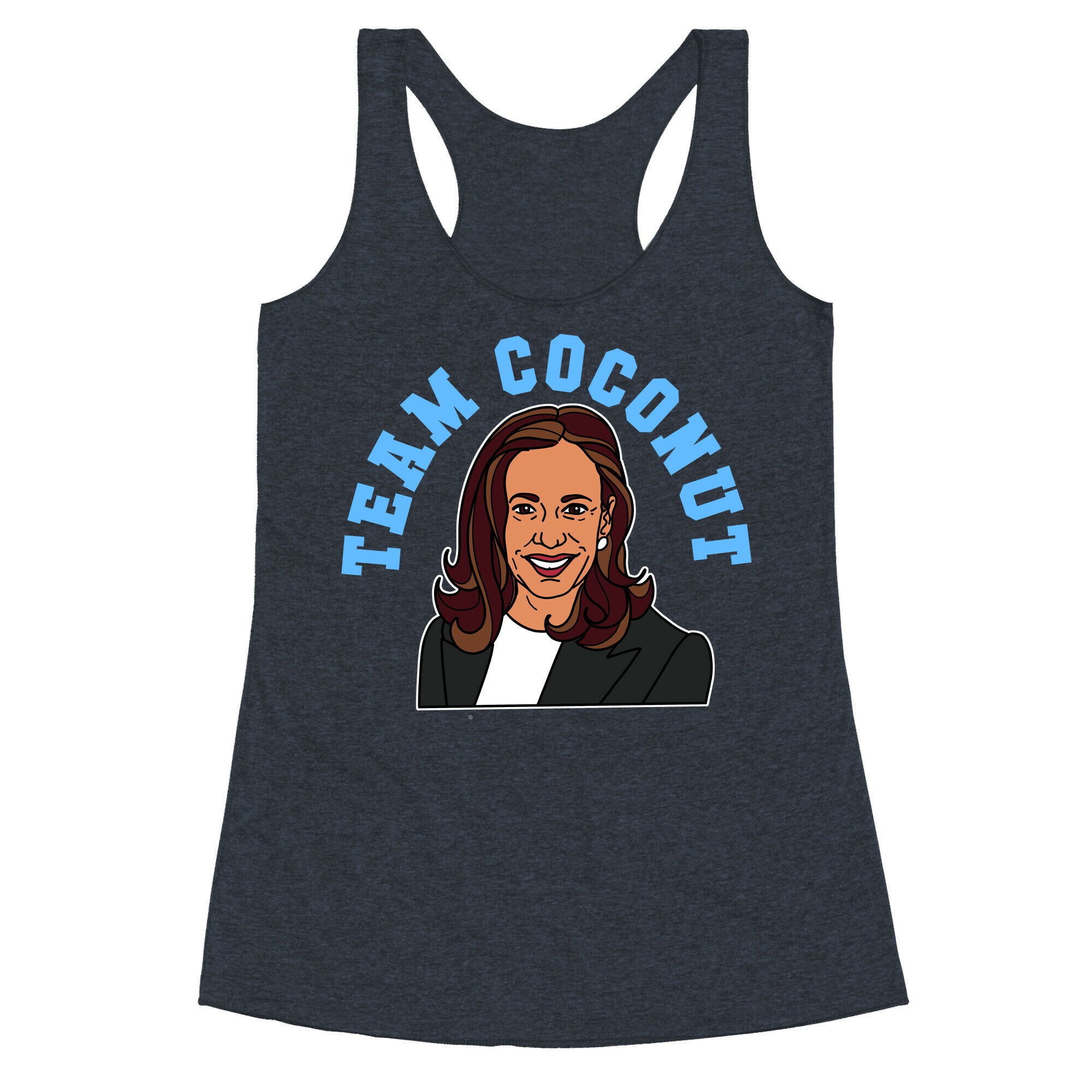 Team Coconut Kamala Harris Racerback Tank