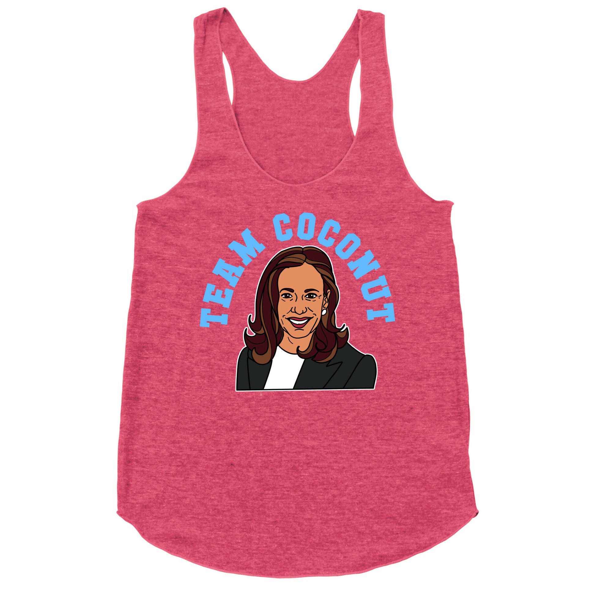 Team Coconut Kamala Harris Racerback Tank