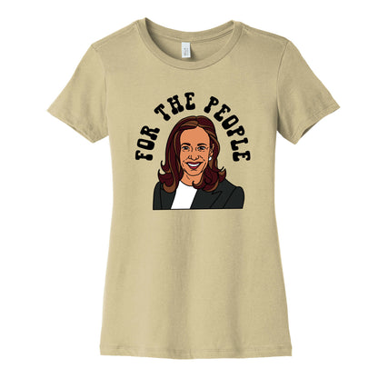 For The People Kamala Harris Womens Cotton Tee