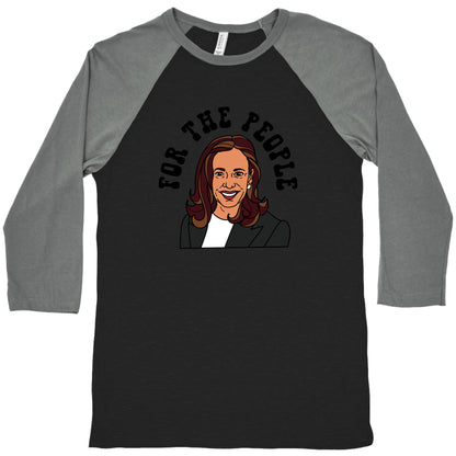For The People Kamala Harris Baseball Tee