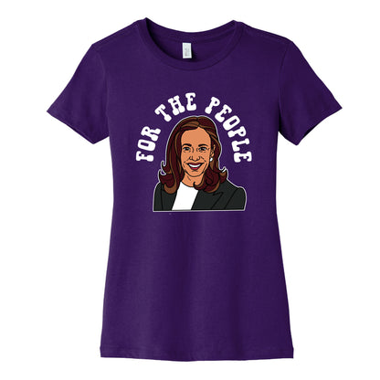 For The People Kamala Harris Womens Cotton Tee
