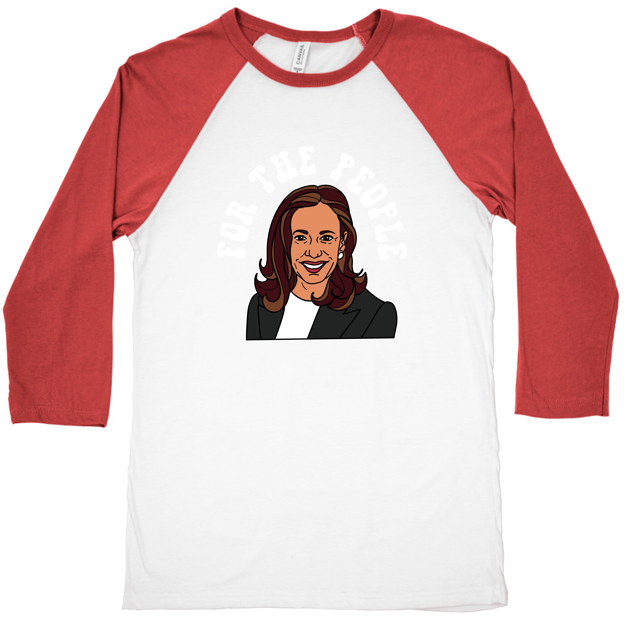 For The People Kamala Harris Baseball Tee